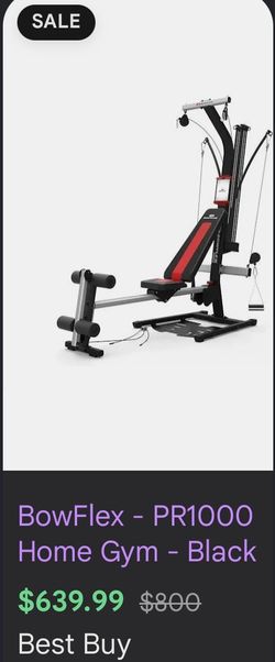 BowFlex PR1000