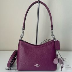 Coach Laurel Small Shoulder Bag With Flower Charm