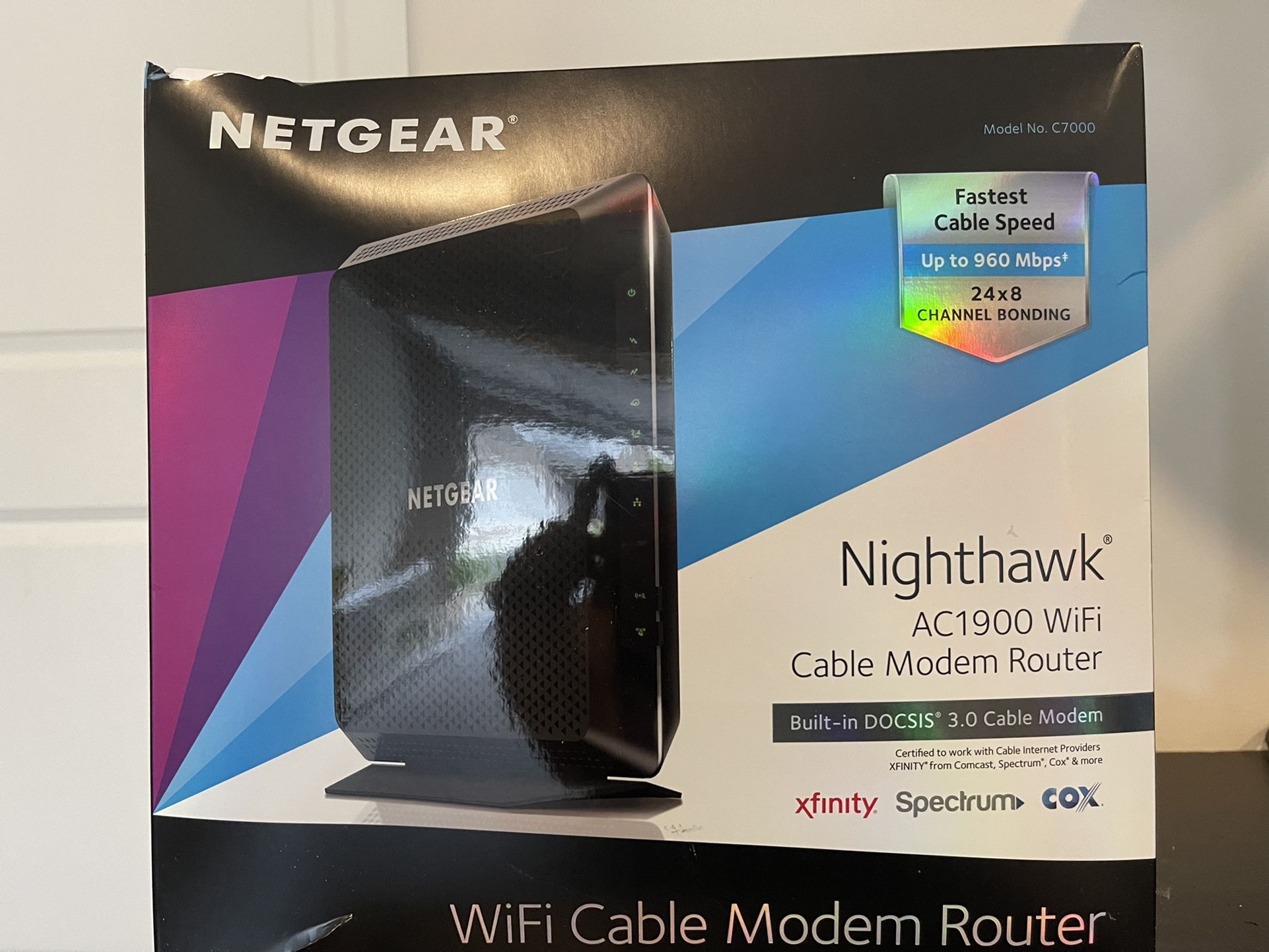 Netgear  WiFi Cable Model Router