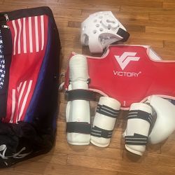 Tae Kwon Do Sparing Gear Size Youth Medium/Small