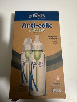 Dr. Brown’s glass bottle