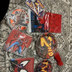 Spiderman 2nd Birthday Party Supplies