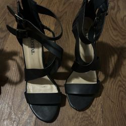 Black And Brown Heels 