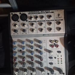 Behringer Eurorack MX 602A Ultra-Low Noise 6 Channel Mixer-B6C