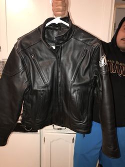 Leather jacket