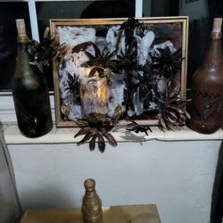 Original Art! Handpainted 3 Piece Decor