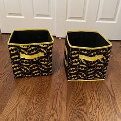Batman Canvas Boxes - $25