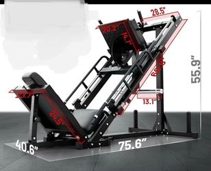 🔥New Signature Fitness 2-in-1 Leg Press and Hack Squat Machine‼️