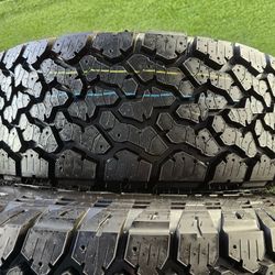 4 NEW TIRES GENERAL 265-70R17 ALL TERRAIN $1000