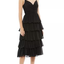 Mac Duggal Women’s Ieena Ruffle Tiered Dress