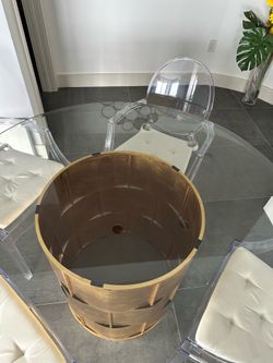 Glass Dining Table Set