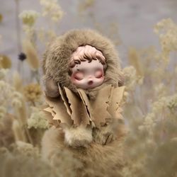 SKULLPANDA L'impressionnisme Series Plush Doll - Teakwood