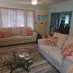 Two Beautiful Couches Like New  