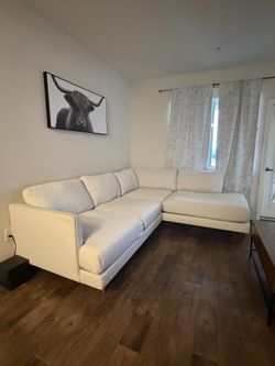 Living Spaces Sectional Sofa
