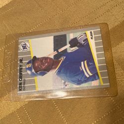 Ken Griffey Jr. 1989 Fleer Rookie Card 