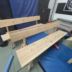 Wood Benches 