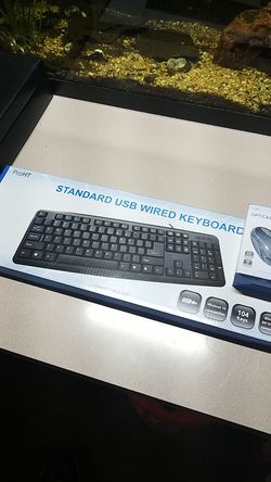 Computer keyboard and Optical Mouse set