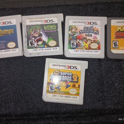 5 Nintendo DS Games 