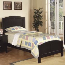 Twin Size Bed Frame With Pillow Top Mattress Included