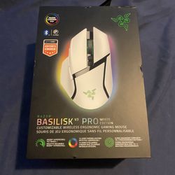 Razer Basilisk V3 Pro White Edition Mouse NEW