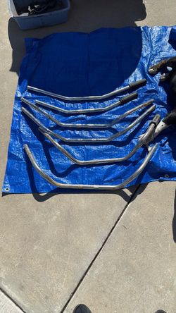 Motorcycle handlebars 1”