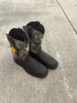 Ariat Steel Toe Work Boots Size 10D