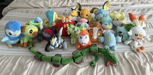 Pokémon Plushies (20 Plushies)