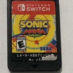 Nintendo Switch Sonic Mania, Plus $20