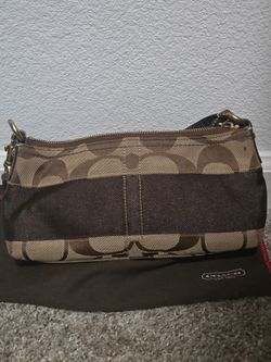Authentic Coach Purse.  Small Brown  bag