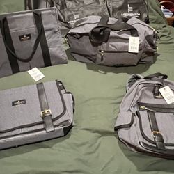 London Fog Canvas Bag set