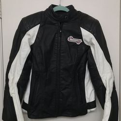 Women’s Leather Jacket Motorcycle Size Medium