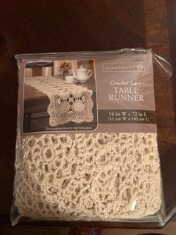 Crochet Lace Table Runners