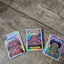 Garbage Pail Kids Chrome 7 " Art By Rory" 42 Card Complete Set