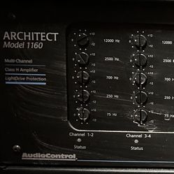Audio control Architect 1126 - 16 Channel multi zone Amplifier 