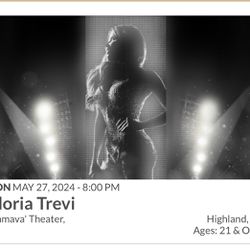 Gloria Trevi in Concert May 27th - Monday / Yaamava Hotel And Casino