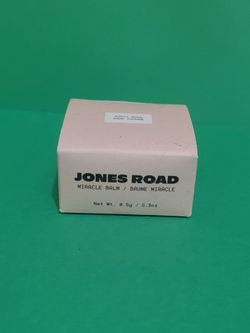 Jones Road Miracle Balm 0.3 oz Single Balm - Cheeky & Sunkissed Shade- Open Box Never used.