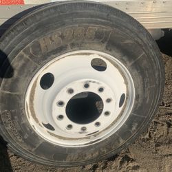 24 Inch Simi Truck  Rim Tire 