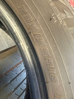 Lexus RX Tires 235/55/18 Falken (4 Tires) $100.00/ All 4