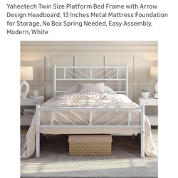 GOLD twin bed frame