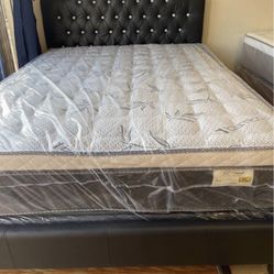 Queen Size Euro Pillow Top Mattress