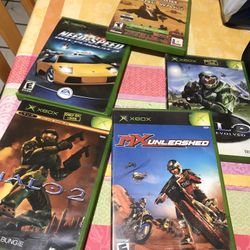 5 Games XBOX 360