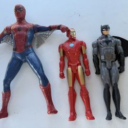 Spiderman/batman/ironman
