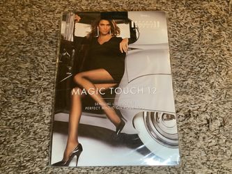 Wolford magic touch 12 pantyhose, style 18345, color black, size: S