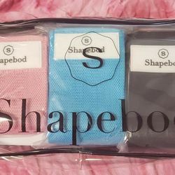 Booty bands set of 3 nonslip fabric resistance band