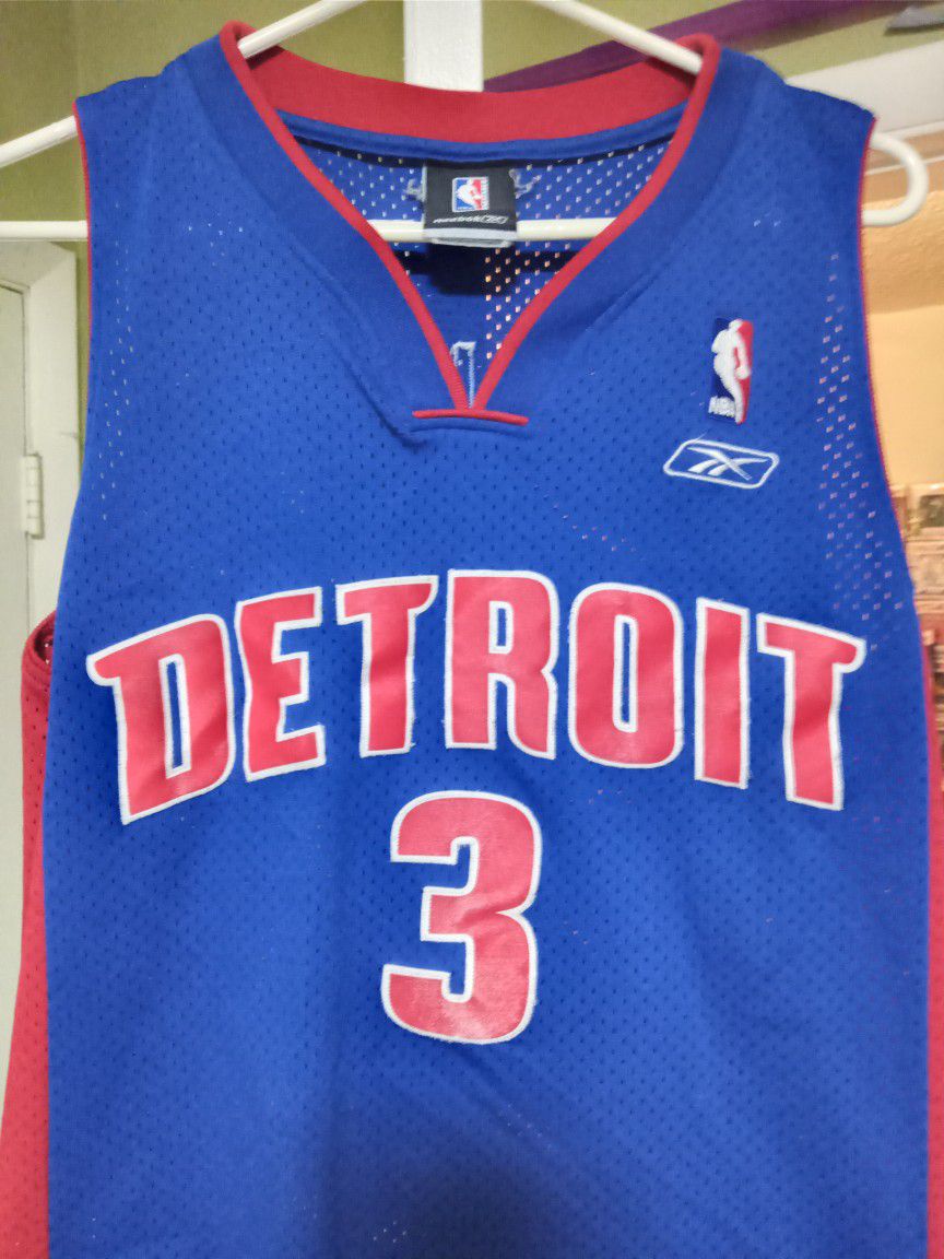 Reebok Detroit Pistons Ben Wallace NBA Jersey for Sale in Miami