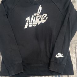 Kids Black Nike Sweater 