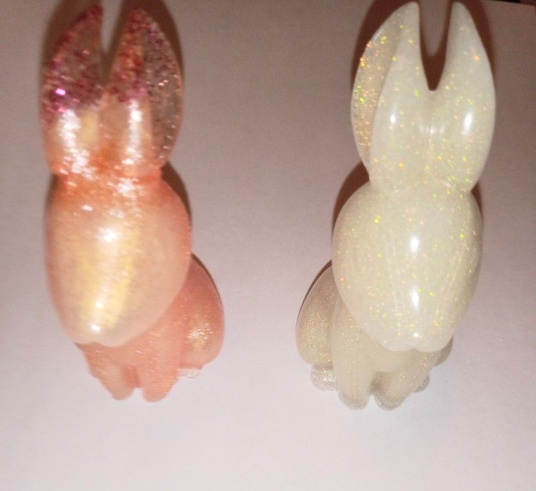 Resin Handcrafted Bunnies