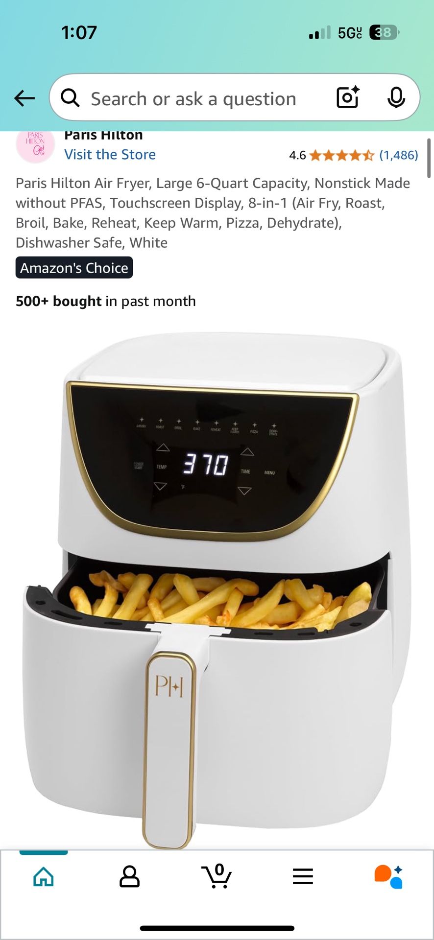 Paris Hilton Air Fryer