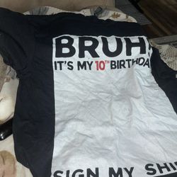 Birthday shirt