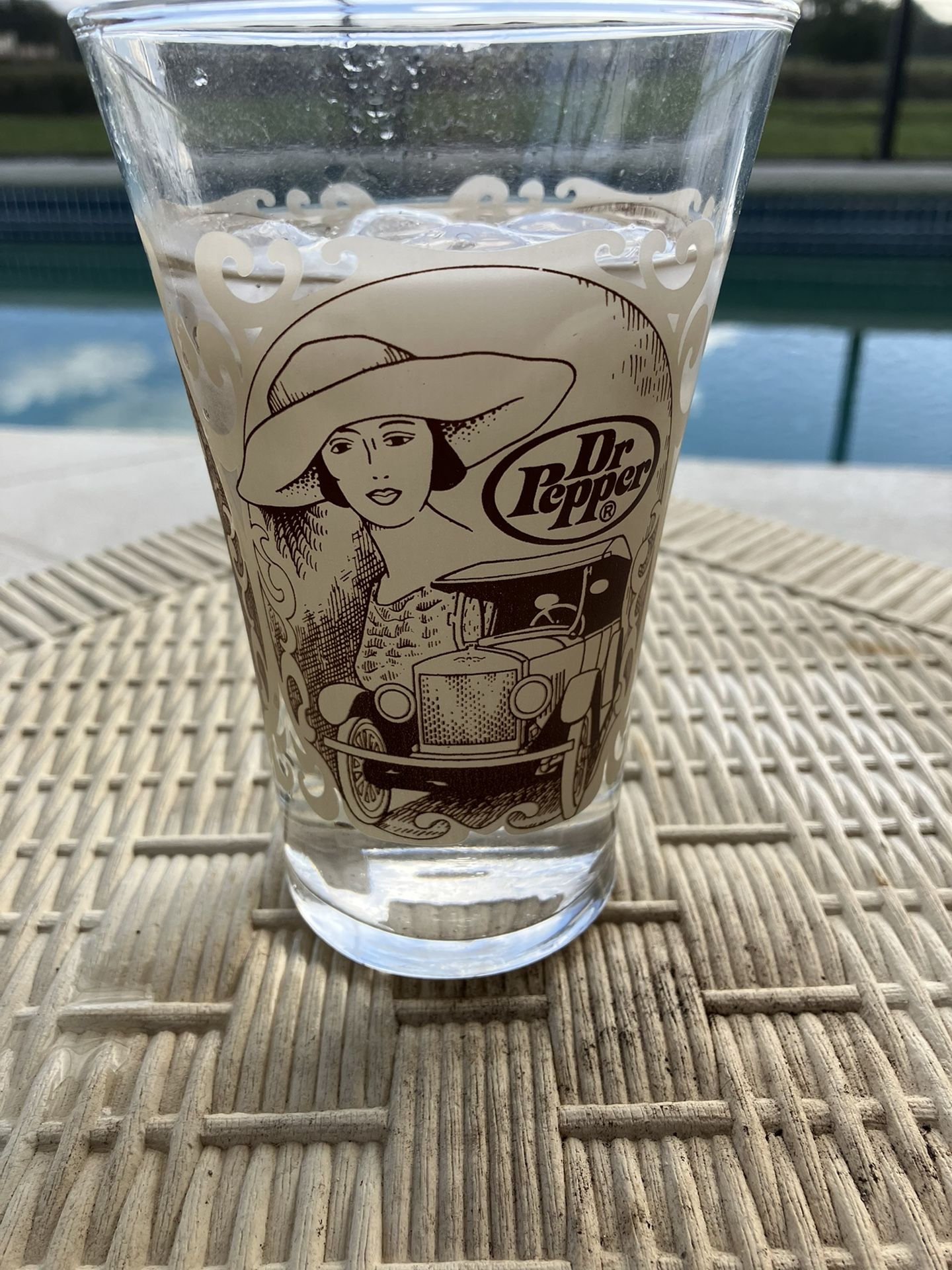 Vintage Dr. Pepper Glass